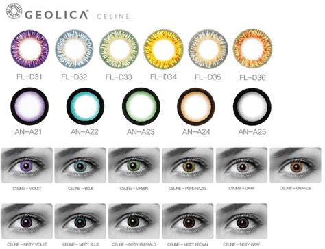 geolica celine contact lens|Geolica Lady .